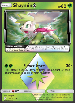 Shaymin ◇ - pokemon TCG Card