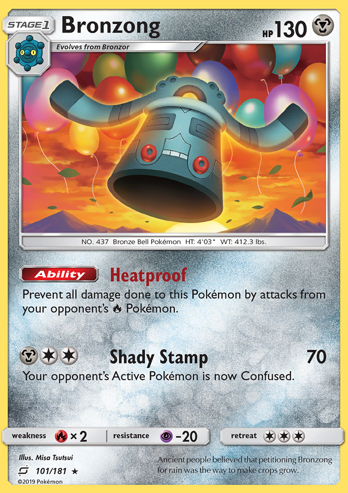 Bronzong - Pokémon TCG Card