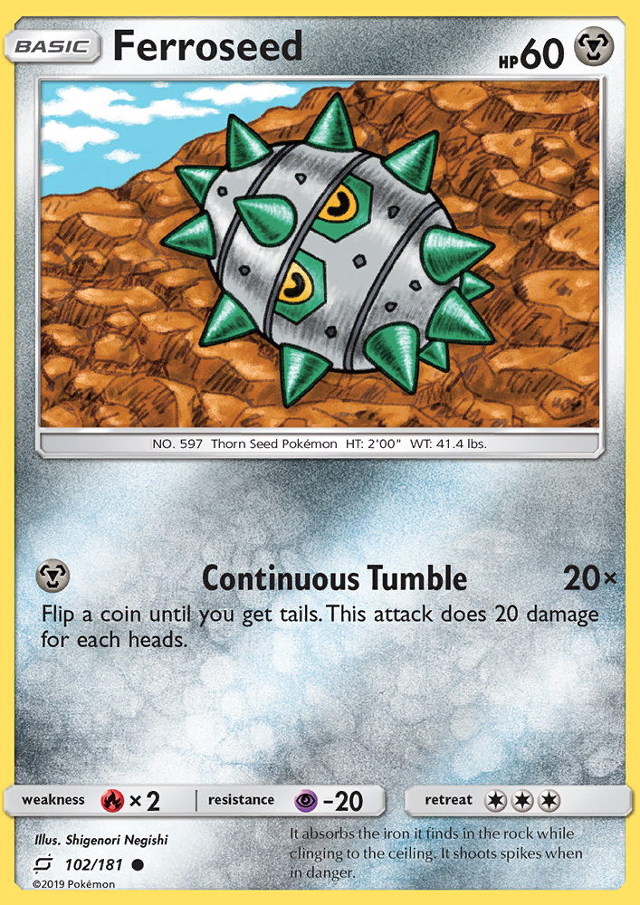 Ferroseed - Pokémon TCG Card