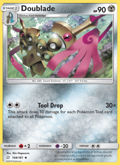 Doublade - pokemon TCG Card