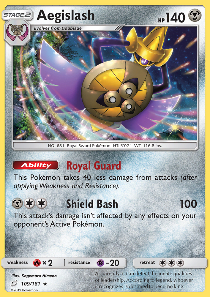 Aegislash - Pokémon TCG Card