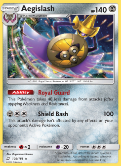 Aegislash - pokemon TCG Card
