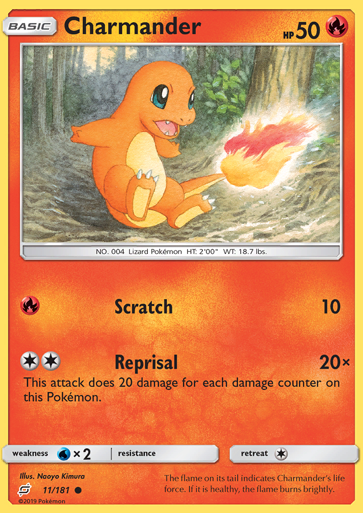 Charmander - Pokémon TCG Card