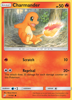 Charmander - pokemon TCG Card