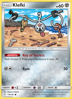 Klefki - pokemon TCG Card