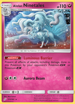 Alolan Ninetales - pokemon TCG Card