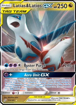 Latias & Latios GX - pokemon TCG Card
