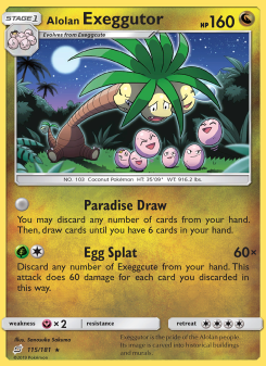 Alolan Exeggutor - pokemon TCG Card