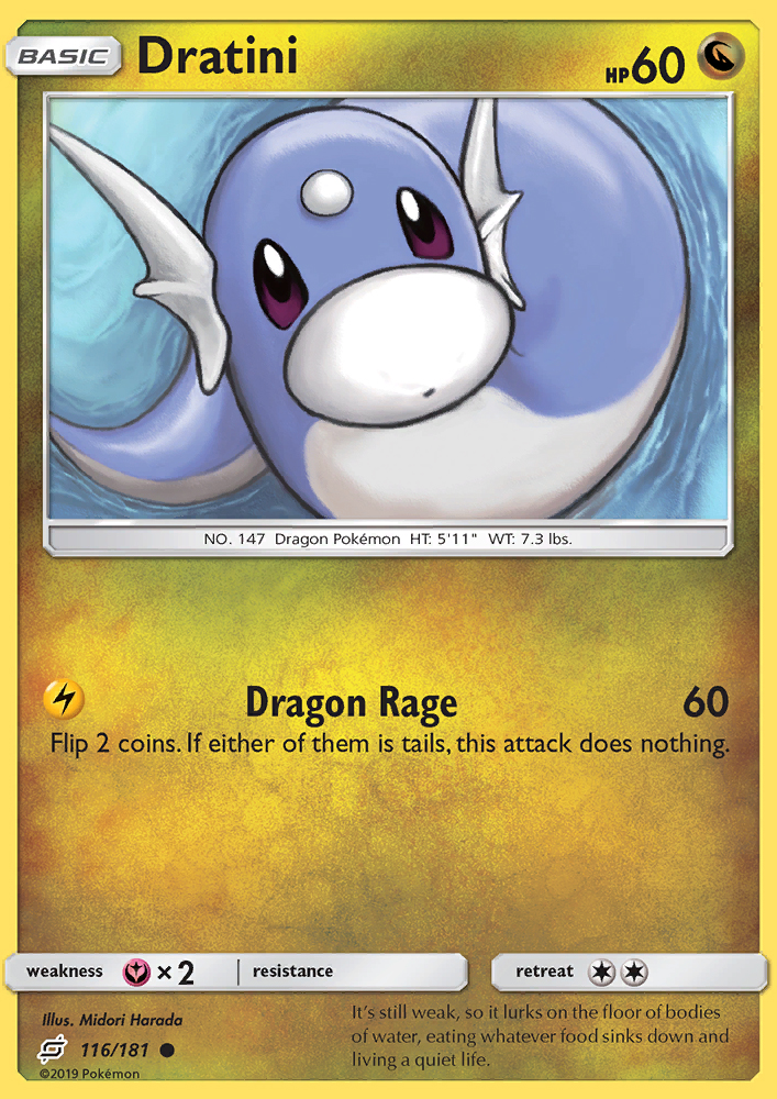 Dratini - Pokémon TCG Card