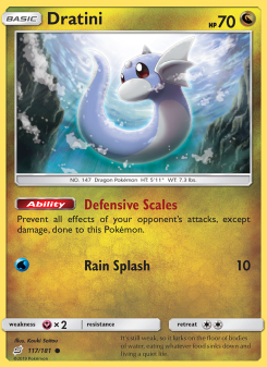 Dratini - pokemon TCG Card