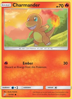 Charmander - pokemon TCG Card