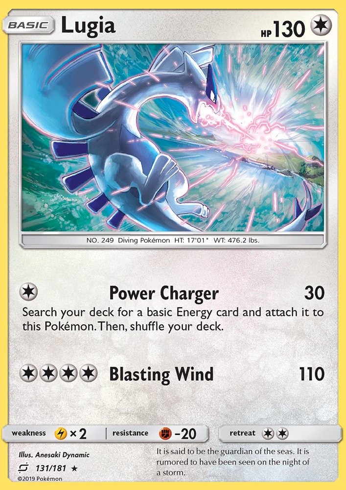 Lugia - Pokémon TCG Card