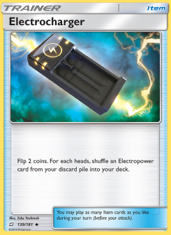 Electrocharger - pokemon TCG Card
