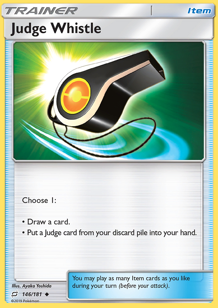 Judge Whistle - Pokémon TCG Card