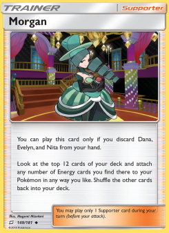 Morgan - pokemon TCG Card