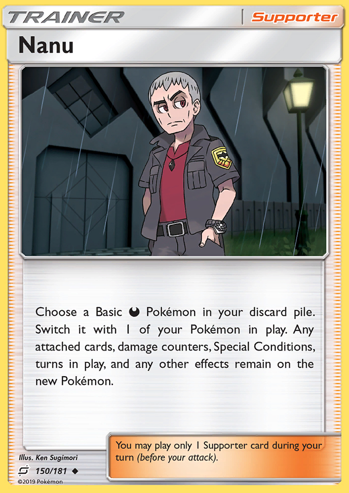 Nanu - Pokémon TCG Card