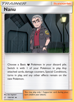 Nanu - pokemon TCG Card