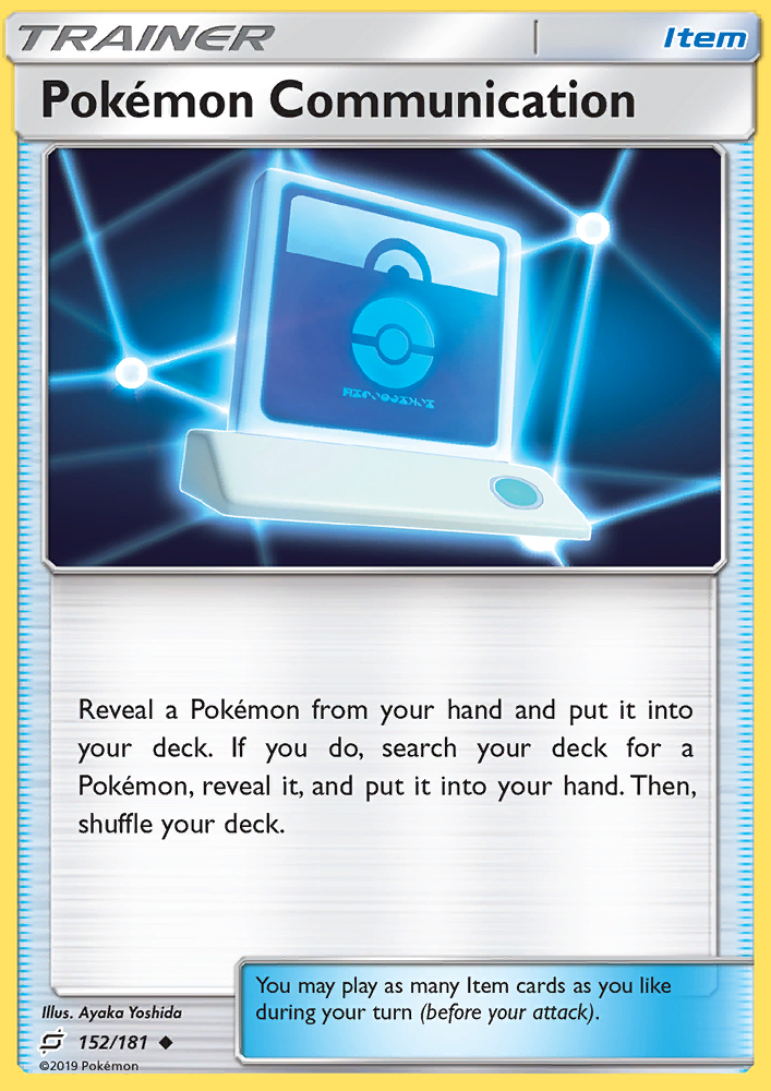 Pokémon Communication - Pokémon TCG Card