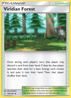 Viridian Forest - pokemon TCG Card