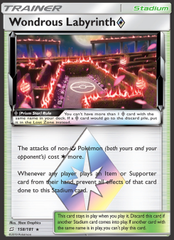 Wondrous Labyrinth ◇ - pokemon TCG Card