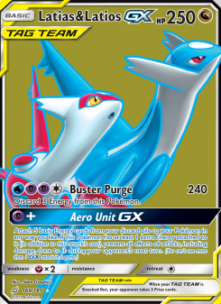 Latias & Latios GX - pokemon TCG Card
