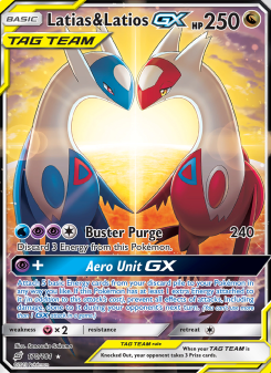 Latias & Latios GX - pokemon TCG Card