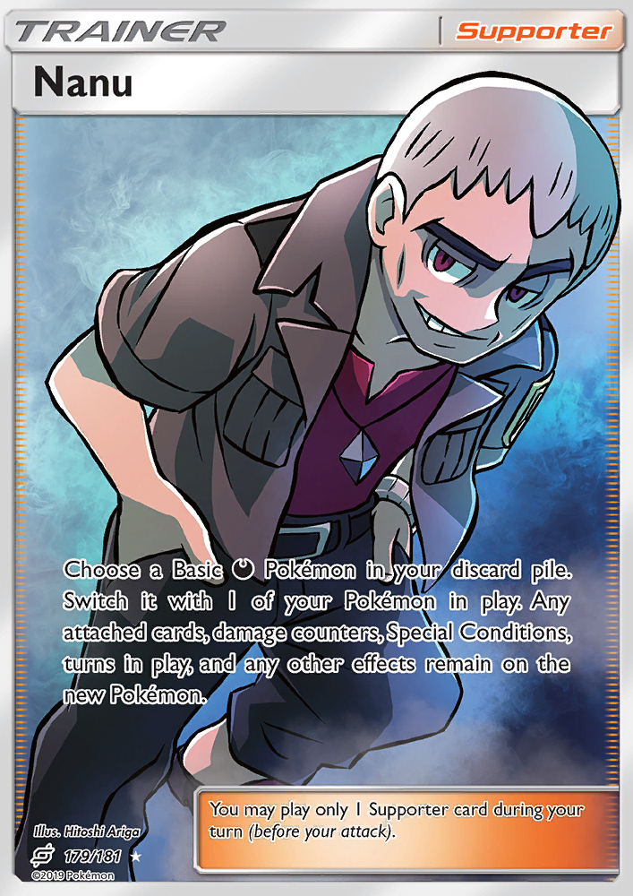 Nanu - Pokémon TCG Card
