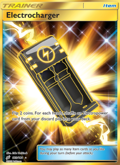 Electrocharger - pokemon TCG Card