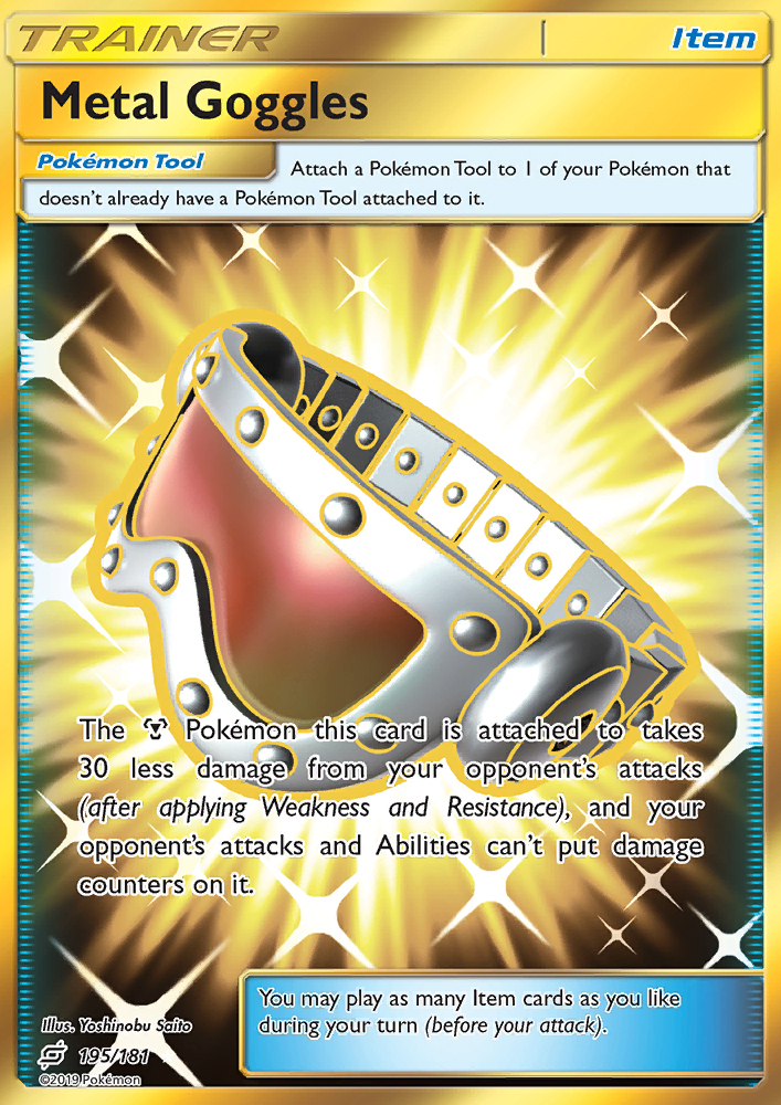 Metal Goggles - Pokémon TCG Card