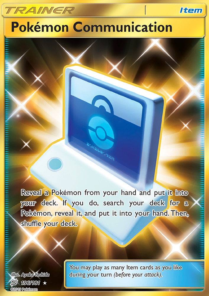 Pokémon Communication - Pokémon TCG Card