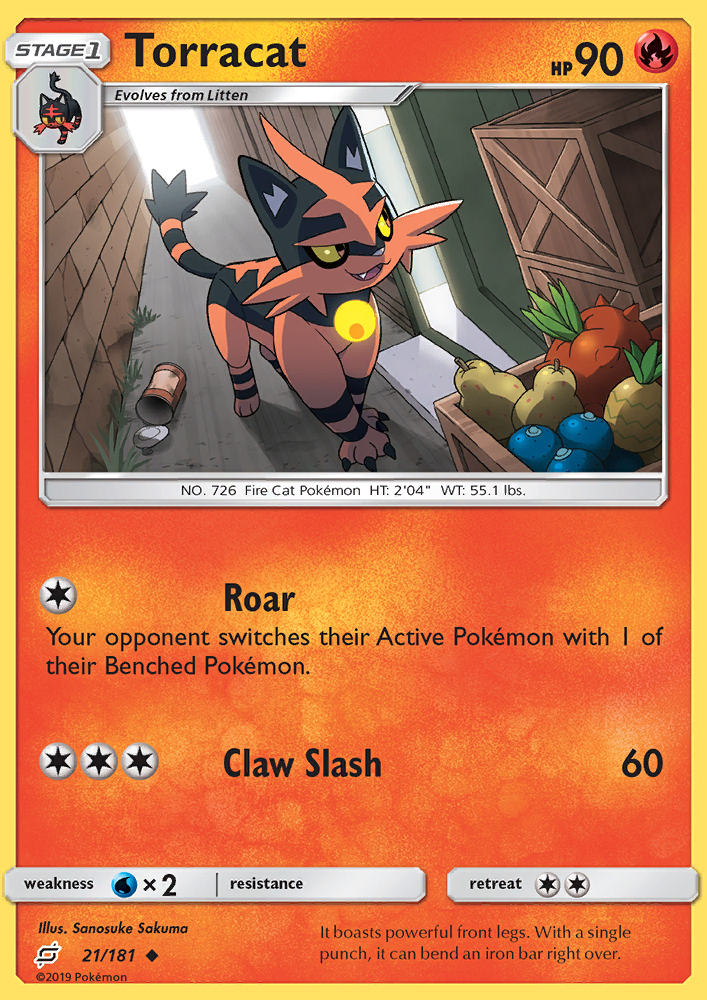 Torracat - Pokémon TCG Card
