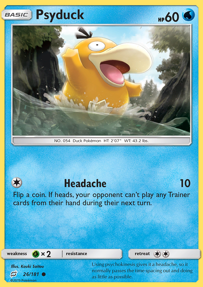 Psyduck - Pokémon TCG Card