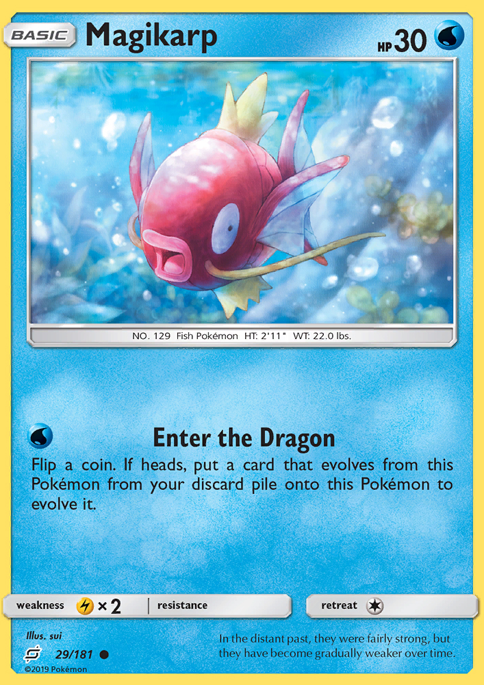 Magikarp - Pokémon TCG Card