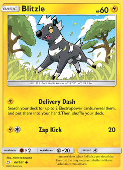 Blitzle - pokemon TCG Card