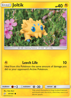 Joltik - pokemon TCG Card