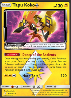Tapu Koko ◇ - pokemon TCG Card