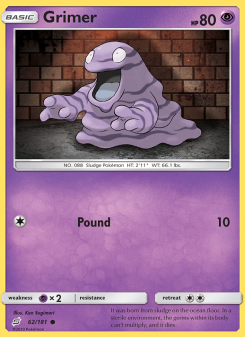 Grimer - pokemon TCG Card