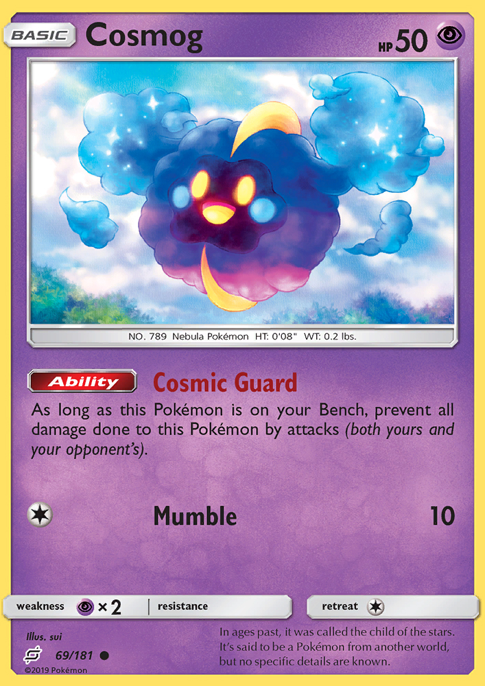 Cosmog - Pokémon TCG Card