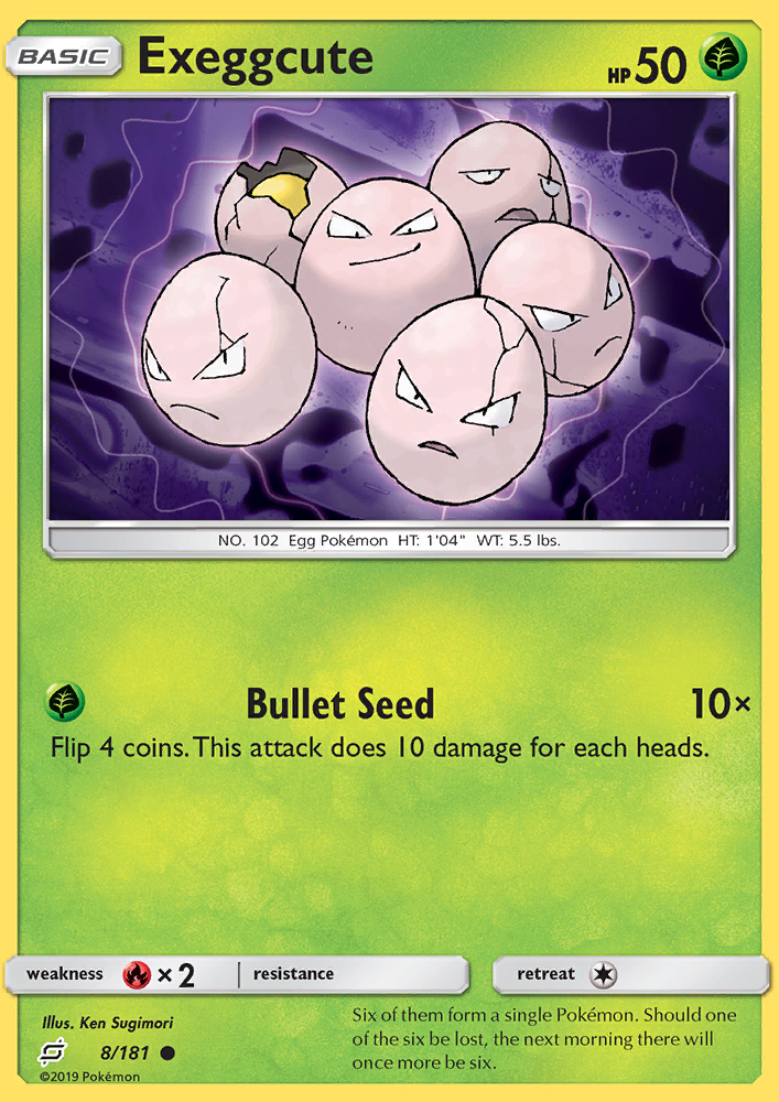 Exeggcute - Pokémon TCG Card