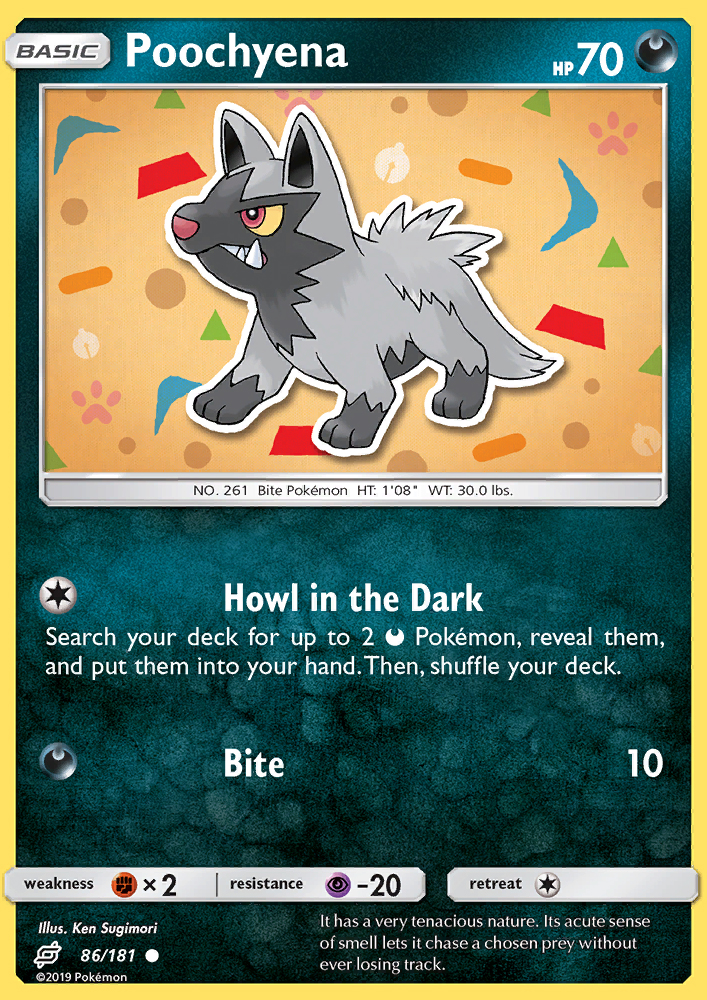 Poochyena - Pokémon TCG Card