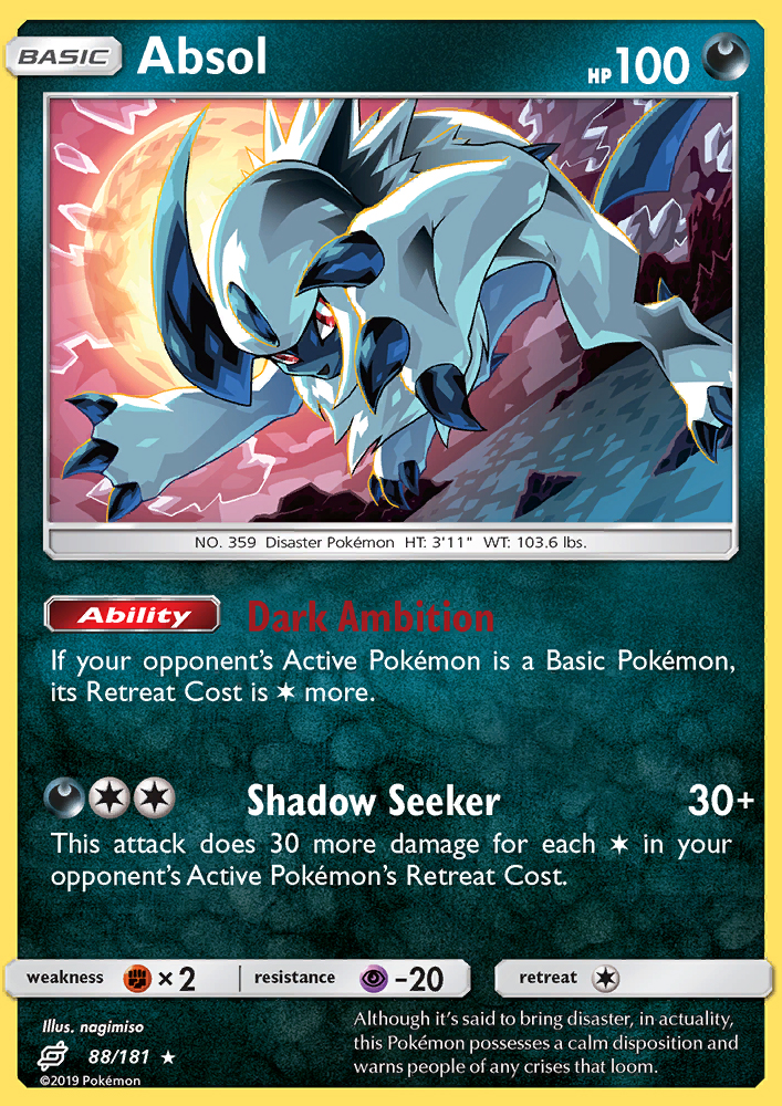 Absol - Pokémon TCG Card