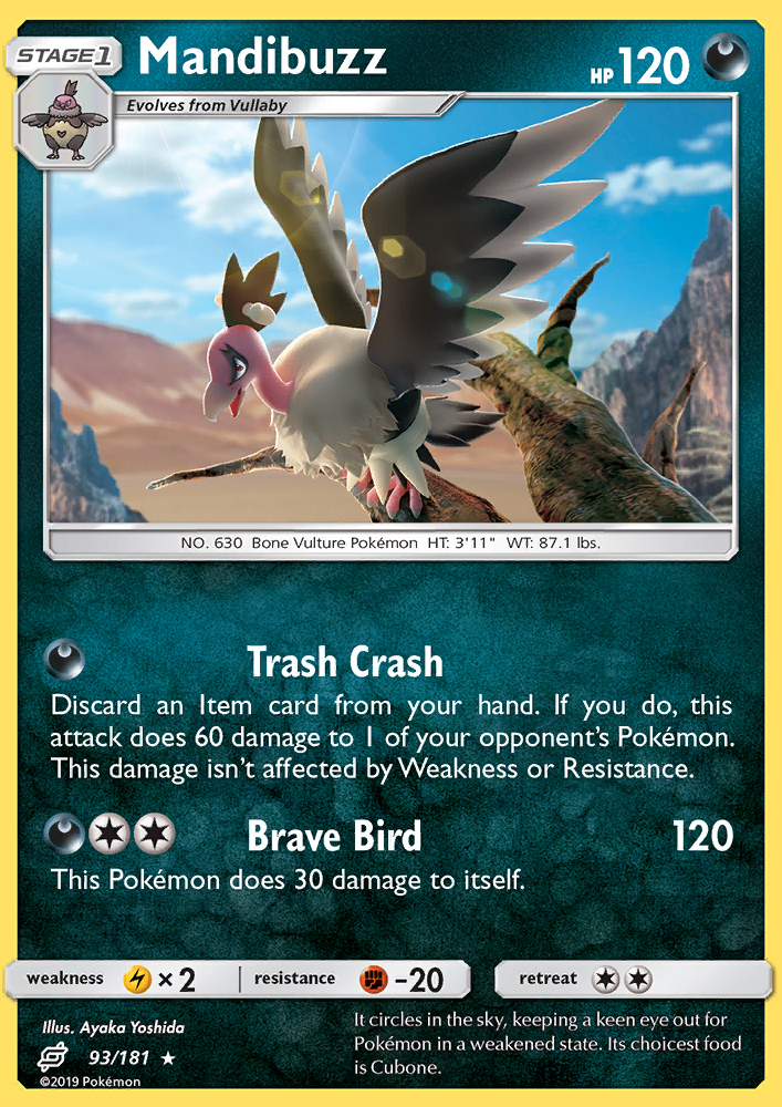 Mandibuzz - Pokémon TCG Card