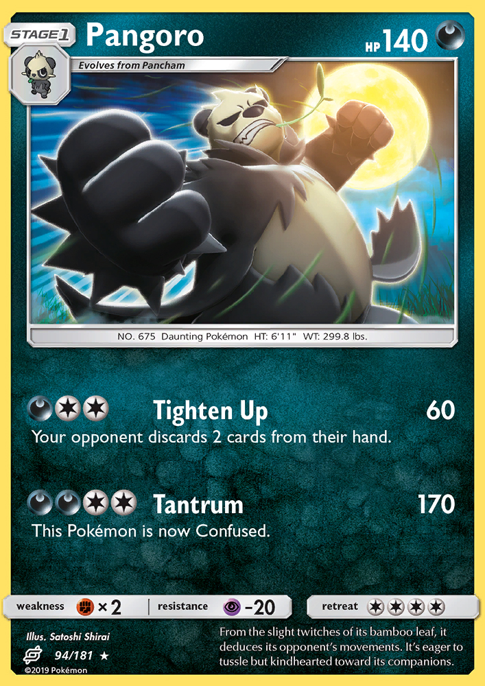 Pangoro - Pokémon TCG Card