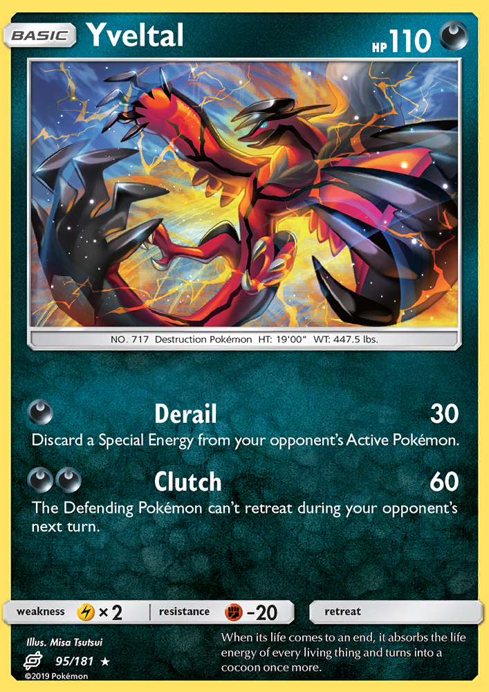 Yveltal - Pokémon TCG Card