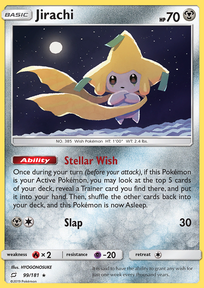 Jirachi - Pokémon TCG Card