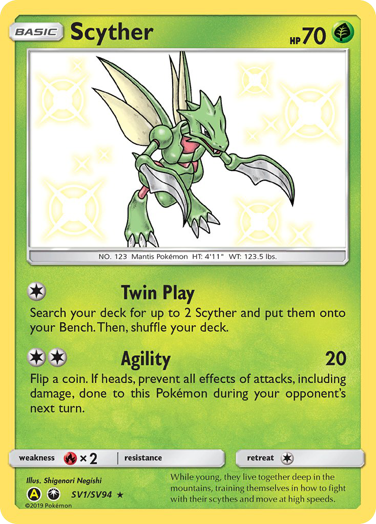 Scyther - Pokémon TCG Card