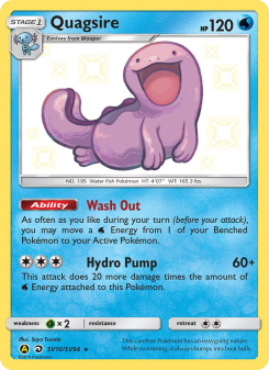 Quagsire - pokemon TCG Card