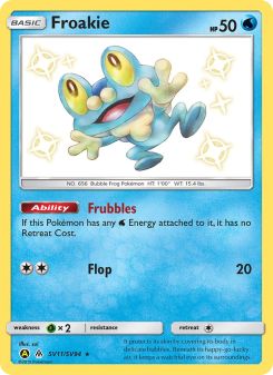 Froakie - pokemon TCG Card