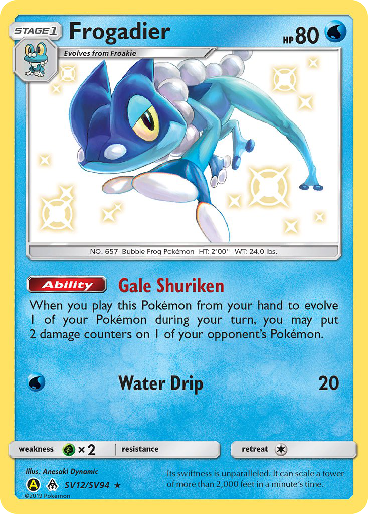Frogadier - Pokémon TCG Card