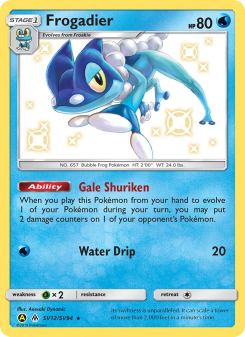 Frogadier - pokemon TCG Card